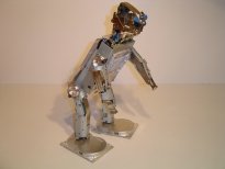 the observer, assembled robotic sculpture